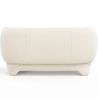 2/3 Seater Sofa - Upholstered in Bouclé Fabric - Magnolia image 7