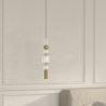 Buy Design Pendant Lamp - LED - Berat Gold 61253 in the United Kingdom