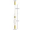 Buy Design Pendant Lamp - LED - Berat Gold 61253 - in the UK