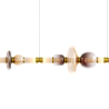 Buy Crystal Pendant Lamp - LED - Singlen 120 CM Multicolour 61256 - in the UK