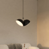Buy Pendant Lamp - 2 LED Spots - Dual Black 61257 - prices
