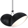 Buy Pendant Lamp - 2 LED Spots - Dual Black 61257 with a guarantee