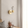 Buy Golden Wall Sconce - Luxe Gold 61258 in the United Kingdom