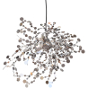 Buy Hanging Steel Lamp - Flora Silver 61261 in the United Kingdom