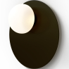 Buy Wall Sconce Lamp - Modern Design - Sferal Black 61262 home delivery