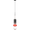 Buy Design Pendant Lamp - LED - Drinan Pink 61263 - in the UK