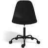 Buy Office Chair with Armrests - Wheeled Desk Chair - Black Denisse Frame Black 61268 - in the UK