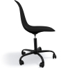 Buy Office Chair with Armrests - Wheeled Desk Chair - Black Denisse Frame Black 61268 in the United Kingdom