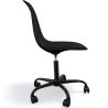 Office Chair with Armrests - Wheeled Desk Chair - Black Denisse Frame image 7
