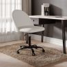 Upholstered Office Chair - Bouclé - Evelyne image 7