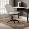 Upholstered Office Chair - Bouclé - Evelyne image 7
