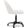 Buy Upholstered Office Chair - Bouclé - Evelyne White 61271 in the United Kingdom