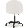 Upholstered Office Chair - Bouclé - Evelyne image 7