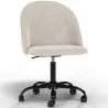 Upholstered Office Chair - Velvet - Evelyne image 7