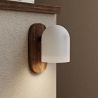 Wooden and Metal Wall Sconce - Guee image 7