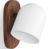 Buy Wooden and Metal Wall Sconce - Guee Brown 61274 in the United Kingdom