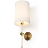 Buy Gold Metal Wall Sconce - Vintage - Heart Gold 61275 in the United Kingdom