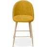 Fabric Upholstered Stool - Scandinavian Design - 66cm - Evelyne image 7