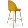 Fabric Upholstered Stool - Scandinavian Design - 66cm - Evelyne image 7