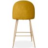 Fabric Upholstered Stool - Scandinavian Design - 66cm - Evelyne image 7