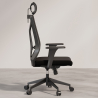 Ergonomic Office Chair with Wheels and Armrests - Pebbles image 7