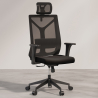 Ergonomic Office Chair with Wheels and Armrests - Pebbles image 7