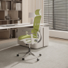 Ergonomic Office Chair with Wheels and Armrests - Keys image 7