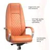 Ergonomic Office Chair with Wheels and Armrests - Manga image 7