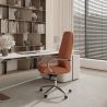 Ergonomic Office Chair with Wheels and Armrests - Manga image 7