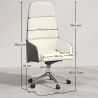 Ergonomic Office Chair with Wheels and Armrests - Series image 7