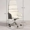 Ergonomic Office Chair with Wheels and Armrests - Series image 7