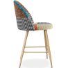 Patchwork Upholstered Stool - Scandinavian Style - 66cm -  Evelyne  image 7