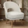 Upholstered Dining Chair in Bouclé - Devy image 7
