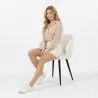 Upholstered Dining Chair in Bouclé - Detra image 7