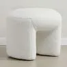 Ottoman Upholstered in Bouclé Fabric - Vieire image 7