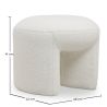 Ottoman Upholstered in Bouclé Fabric - Vieire image 7