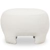 Upholstered Ottoman - Pouf in Bouclé Fabric - Magnolia image 7