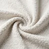 Round Ottoman Upholstered in Bouclé Fabric - Posera image 7