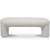 Upholstered Bench in Bouclé Fabric - Vieire image 7