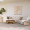 Buy Modular Sofa - Upholstered in Bouclé - 2 Modules - Herridon White 61308 - prices