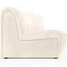 Buy Modular Sofa - Upholstered in Bouclé - 2 Modules - Herridon White 61308 home delivery