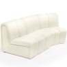 Buy Modular Sofa - Upholstered in Bouclé - 2 Modules - Herridon White 61308 in the United Kingdom