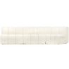 Buy Modular Sofa - Upholstered in Bouclé - 3 Modules - Herridon II White 61310 - in the UK