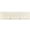 Buy Modular Sofa - Upholstered in Bouclé - 3 Modules - Herridon II White 61310 with a guarantee
