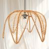Rattan Ceiling Lamp - Boho Bali Style - Cardenia image 7