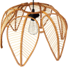 Buy Rattan Ceiling Lamp - Boho Bali Style - Cardenia Natural 61311 in the United Kingdom