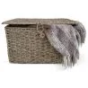 Natural Fiber Basket with Lid - 40x30CM - Baulera image 7