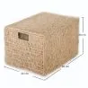 Natural Fiber Basket with Lid - 40x30CM - Maracay image 7
