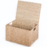 Buy Natural Fiber Basket with Lid - 40x30CM - Maracay Natural 61314 - prices