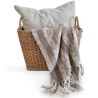  Rattan Basket with Handles - 45x35CM - Luisa image 7